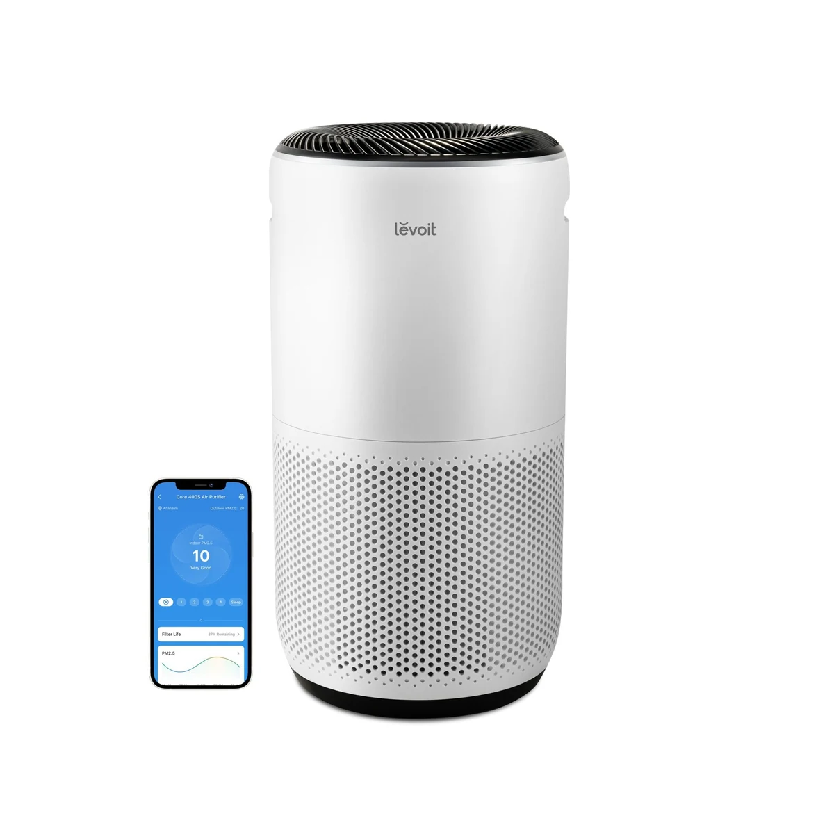 Levoit Core 400S Smart Air Purifier Official Studio Photography